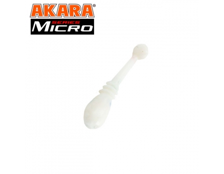Силиконовая приманка Akara Micro Mace 2см, цвет 02Т (15шт)