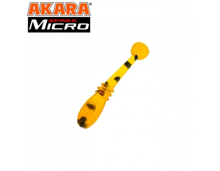 Силиконовая приманка Akara Micro Mace 2см, цвет 417 (15шт)