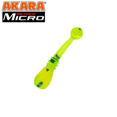 Силиконовая приманка Akara Micro Mace 2см, цвет 418 (15шт)