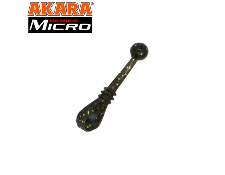 Силиконовая приманка Akara Micro Mace 2см, цвет 422 (15шт)