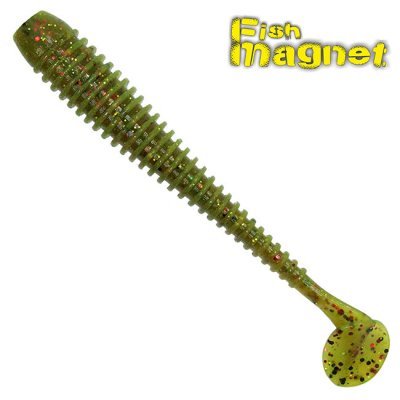 Силиконовые приманки Fish Magnet Choppy 3.5"/8.89см, 123 (6шт)