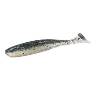Силикон Keitech Easy Shiner 4"/10см, #418T Bluegill Flash (7шт)