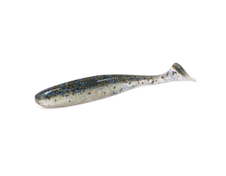 Силикон Keitech Easy Shiner 4"/10см, #418T Bluegill Flash (7шт)