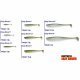 Силикон Keitech Easy Shiner 4"/10см, #PAL03T Ice Chartreuse (7шт)