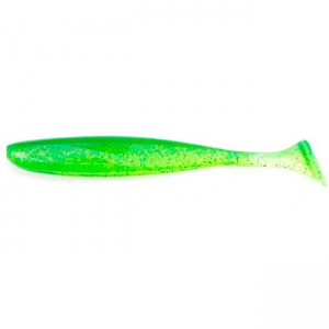 Силикон Keitech Easy Shiner 4"/10см, #424T Lime Chartreuse (7шт)
