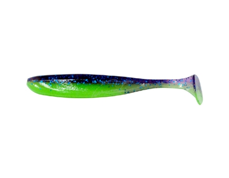 Силикон Keitech Easy Shiner 4"/10см, #PAL06T Violet Lime Belly (7шт)