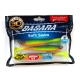 Виброхвосты Lucky John Pro Series 3D Basara Soft Swim 5.0"/12.7см, PG02 (4шт)