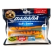Виброхвосты Lucky John Pro Series 3D Basara Soft Swim 5.0"/12.7см, PG08 (4шт)