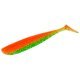 Виброхвосты съедобные Lucky John Slick Shad Paddle 4.5"/11.4см, Z12 (4шт)