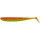 Виброхвосты съедобные Lucky John Slick Shad Paddle 4.5"/11.4см, Z15 (4шт)