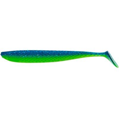 Виброхвосты съедобные Lucky John Slick Shad Paddle 4.5"/11.4см, Z17 (4шт)