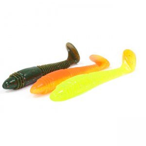 Виброхвосты Lucky John Tioga Fat 5.8"/14.7см, Mix1 (3шт)