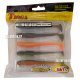 Виброхвосты Lucky John Pro Series Tioga 3.9"/10см, Mix2 (5шт)