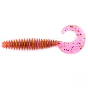 Твистеры Lucky John Pro Series Ultraworm Curly 2"/5см, S14 (10шт)