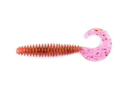 Твистеры Lucky John Pro Series Ultraworm Curly 2"/5см, S14 (10шт)