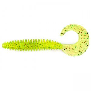 Твистеры Lucky John Pro Series Ultraworm Curly 2"/5см, S15 (10шт)