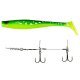 Виброхвост Lucky John 3D Series Kubira Swim Shad 9.0"/22.8см, PG26 (1шт) с оснасткой Stinger L Виброхвост Lucky John 3D Series Kubira Swim Shad 9.0"/22.8см, PG26 (1шт) с оснасткой Stinger L