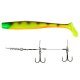 Виброхвост Lucky John 3D Series Kubira Swim Shad 9.0"/22.8см, PG30 (1шт) с оснасткой Stinger L Виброхвост Lucky John 3D Series Kubira Swim Shad 9.0"/22.8см, PG30 (1шт) с оснасткой Stinger L