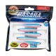 Виброхвосты Lucky John Pro Series 3D Basara Soft Swim 3.5"/8.9см, PG05 (6шт)