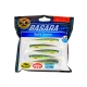 Виброхвосты Lucky John Pro Series 3D Basara Soft Swim 3.5"/8.9см, PG11 (6шт)