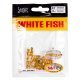 Слаги съедобные Lucky John Pro Series White Fish 0.8"/2см, PA19 (20шт)
