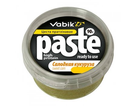 Приманка Vabik Paste тесто протеиновое (Сладкая кукуруза), 90гр