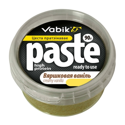 Приманка Vabik Paste тесто протеиновое (Сливочная ваниль), 90гр Приманка Vabik Paste тесто протеиновое (Сливочная ваниль), 90гр