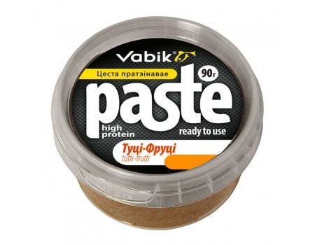 Приманка Vabik Paste тесто протеиновое (Тутти-фрутти), 90гр