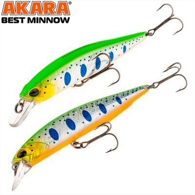 Воблер Akara Best Minnow 100SP, A204