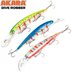 Воблер Akara Dive Robber 120F, A308/A309