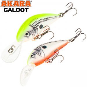 Воблер Akara Galoot 45F, A125