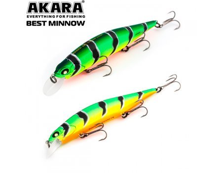 Воблер Akara Best Minnow 110SP, A107