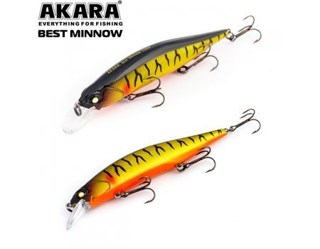 Воблер Akara Best Minnow 110SP, A108