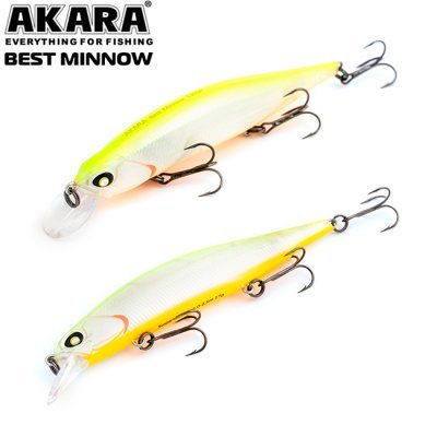 Воблер Akara Best Minnow 110SP, A125