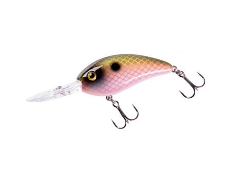 Воблер Bomber Fat Free Fingerling 59F, цвет 519 Electric Shad
