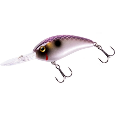 Воблер Bomber Fat Free Fingerling 59F, цвет 523 Purple Pearl Ayu Воблер Bomber Fat Free Fingerling 59F, цвет 523 Purple Pearl Ayu