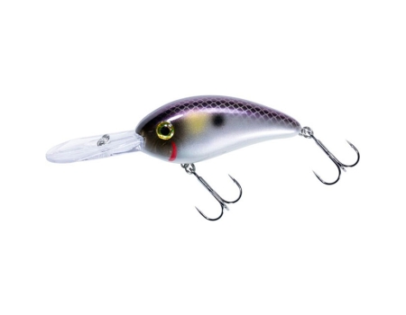 Воблер Bomber Fat Free Shad 76F, цвет 523 Purple Pearl Ayu