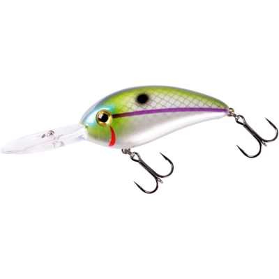 Воблер Bomber Fat Free Shad Jr 67F, цвет 518 Alabama Herring Воблер Bomber Fat Free Shad Jr 67F, цвет 518 Alabama Herring