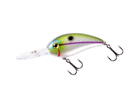 Воблер Bomber Fat Free Shad Jr 67F, цвет 518 Alabama Herring