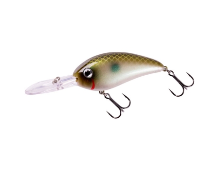 Воблер Bomber Fat Free Shad Jr 67F, цвет 520 Green Pearl Shad