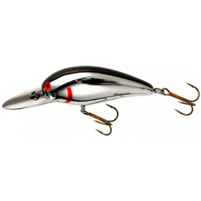 Воблер Bomber Model A 66F, цвет MB Chrome Black Back Воблер Bomber Model A 66F, цвет MB Chrome Black Back