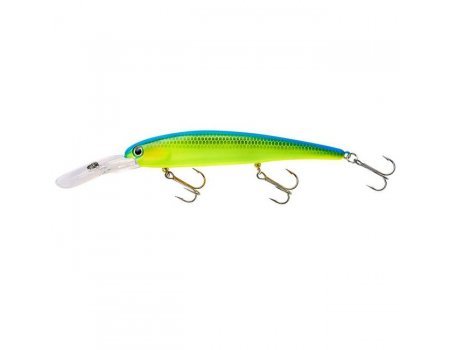 Воблер Bandit Walleye Deep Chartreuse Blue Back, цвет 36