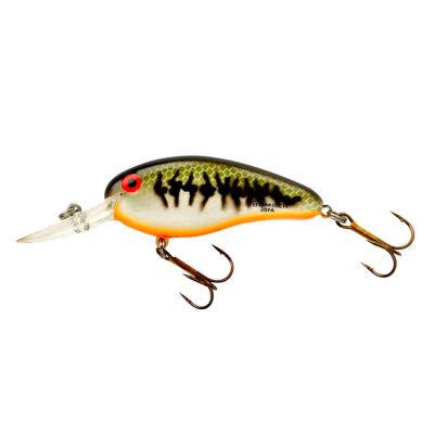 Воблер Bomber Deep Flat-A Baby Bass Orange Belly, цвет BBO