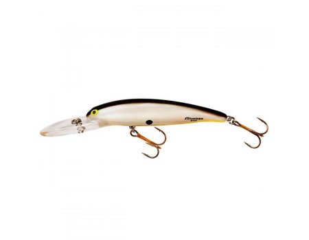 Воблер Bomber Deep Long-A Pearl/Black Back/Orange Belly, цвет PBO