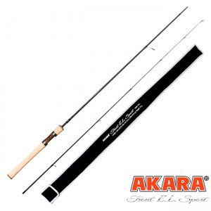 Спиннинг Akara Trout EL Sport UL (цельная ручка) 1.98м, 0.5-4.5гр