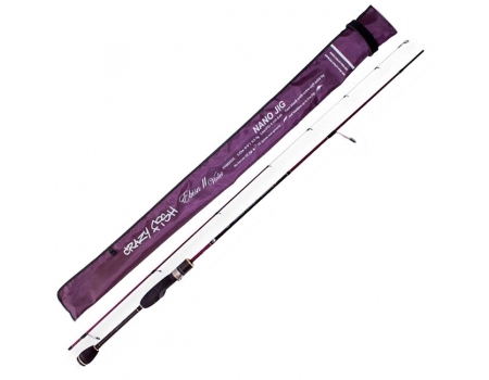Спиннинг CF (Crazy Fish) Ebisu II Violet SV 712L Light Game 2.15м, 1-7гр