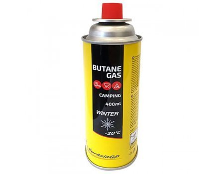 Газовый баллон EurAsia GP Butane Gas цанговый 400мл