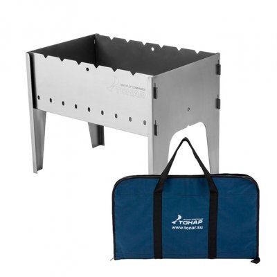 Мангал разборный Тонар с сумкой, сталь 1.5мм Мангал разборный Тонар с сумкой, сталь 1.5мм