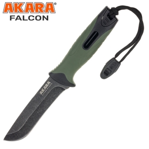 Нож рыболовный Akara Falcon с огнивом и компасом, 25см Нож рыболовный Akara Falcon с огнивом и компасом, 25см
