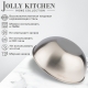 Миска-салатник Jolly Kitchen c мерной шкалой (матовая/глянец), 1.2л